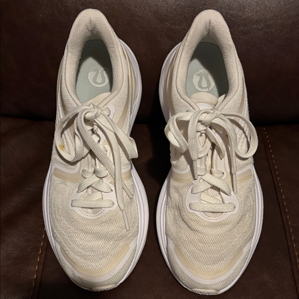 Lululemon Athletica Cream Sneakers
